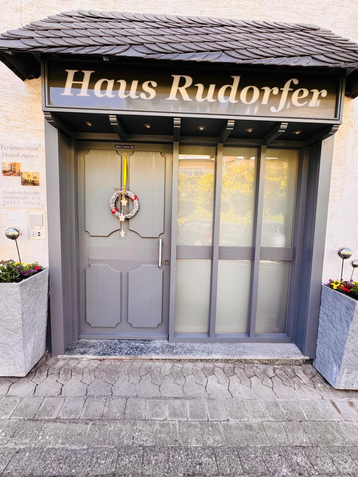 Ferienweingut Rudorfer Otel Valwig Dış mekan fotoğraf